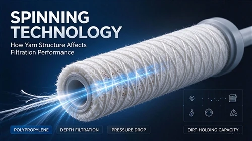 Tecnologia de filatura: com l'estructura del fil afecta el rendiment de la filtració