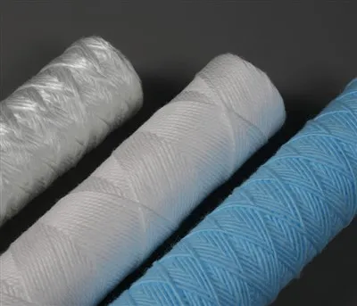 Cartutx de filtre d'aigua PP enrotllat de corda de sediments